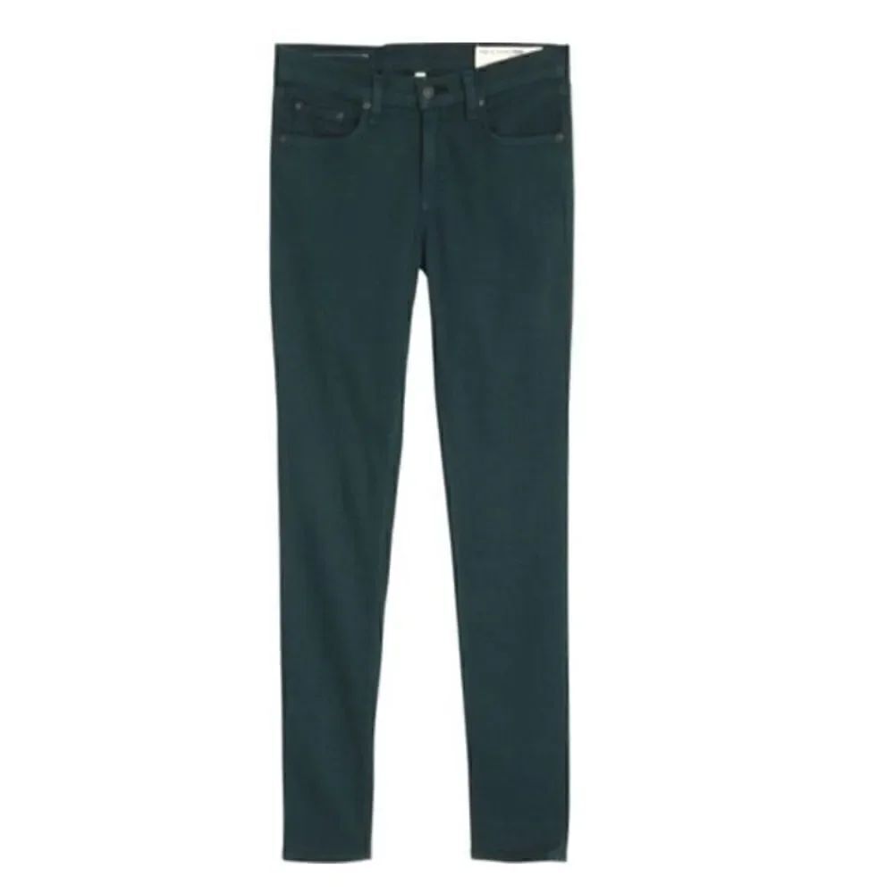 Rag & Bone Skinny Twill Legging Jeans Green Size 28 Intermix - Picture 3 of 12